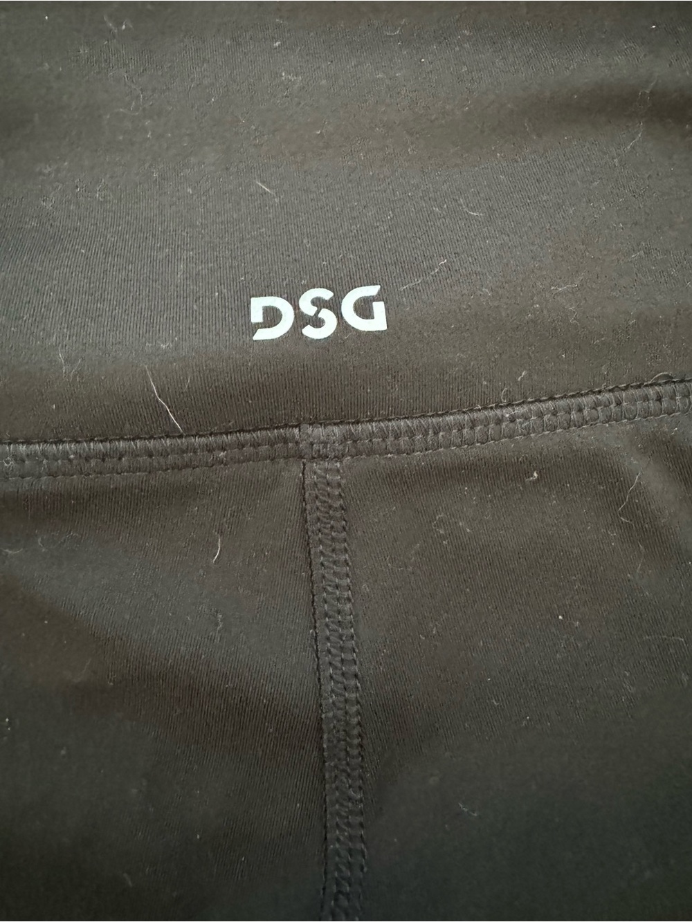 DSG Momentum High Rise 7/8 Perforated Leggings Womens Black size Large - Picture 9 of 9